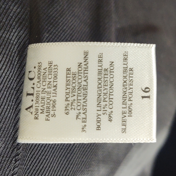 A.L.C. Hendrick ♥️ Red Blazer, size 16, NWT ♥️ - Picture 12 of 14